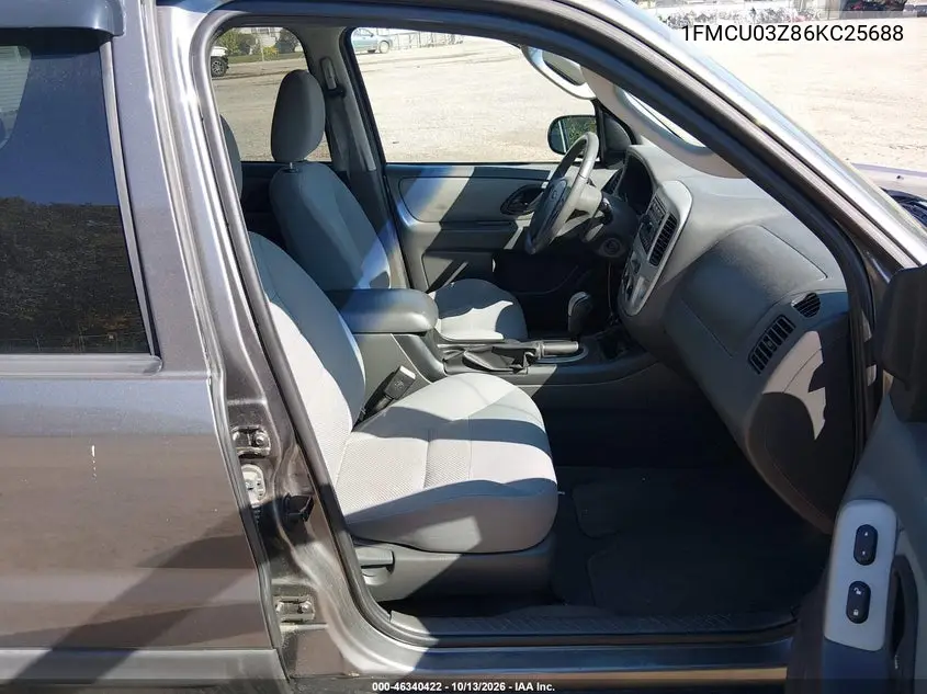 2006 FORD ESCAPE VIN 1FMCU03Z86KC25688 — фото 5