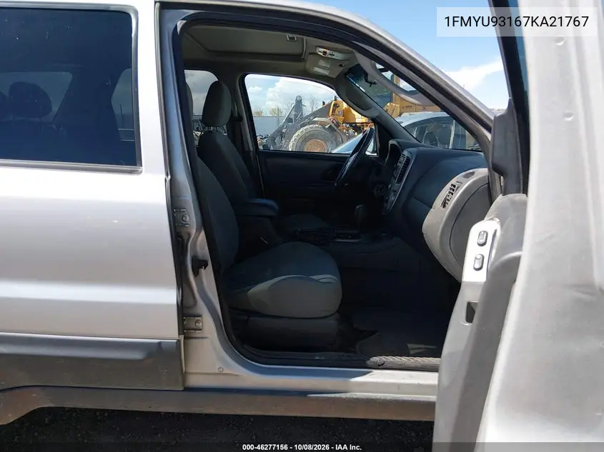 2007 FORD ESCAPE VIN 1FMYU93167KA21767 — фото 5