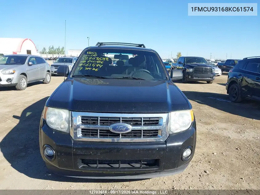 2008 FORD ESCAPE VIN 1FMCU93168KC61574 — фото 12