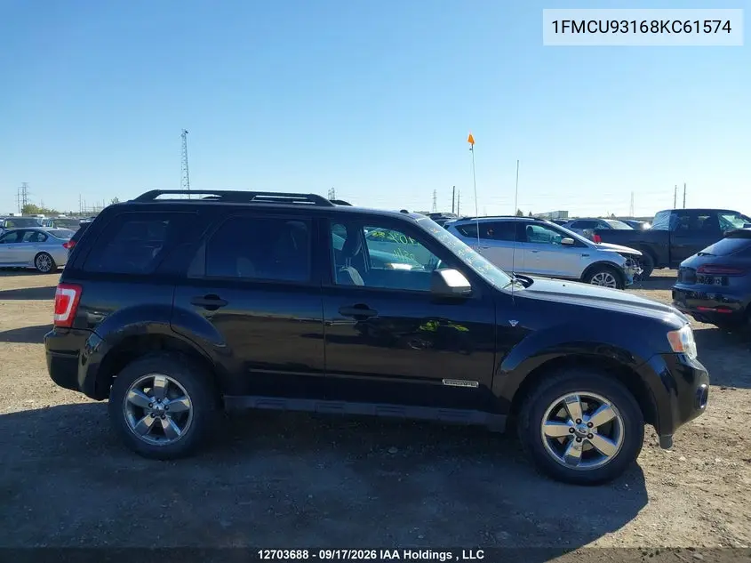 2008 FORD ESCAPE VIN 1FMCU93168KC61574 — фото 13