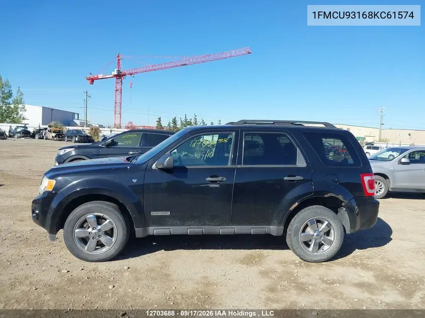 2008 FORD ESCAPE VIN 1FMCU93168KC61574 — фото 14