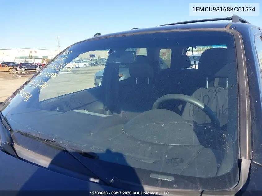 2008 FORD ESCAPE VIN 1FMCU93168KC61574 — фото 17