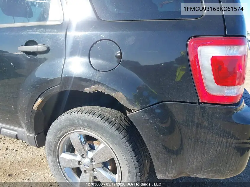 2008 FORD ESCAPE VIN 1FMCU93168KC61574 — фото 19