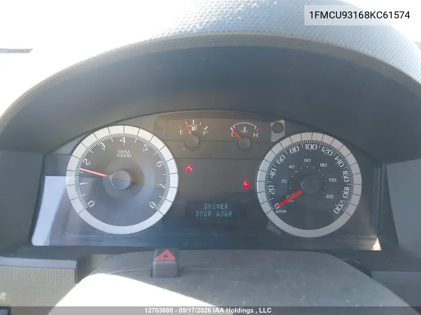 2008 FORD ESCAPE VIN 1FMCU93168KC61574 — фото 7