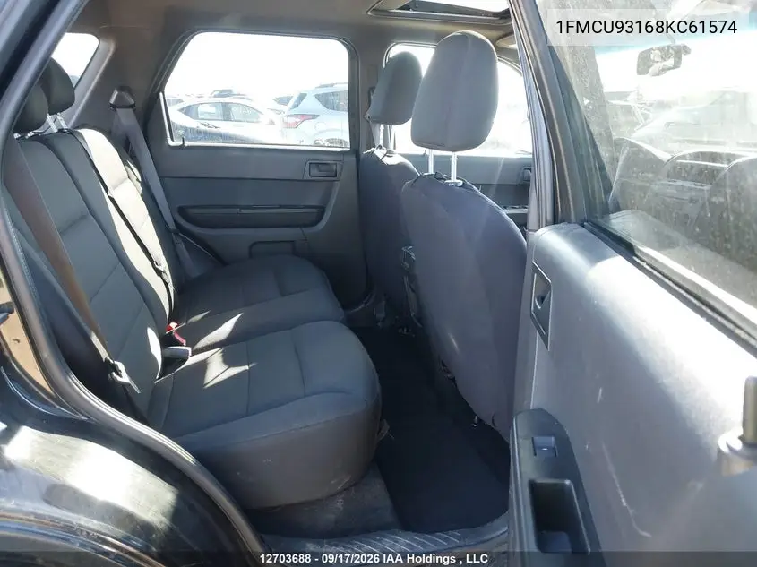 2008 FORD ESCAPE VIN 1FMCU93168KC61574 — фото 8