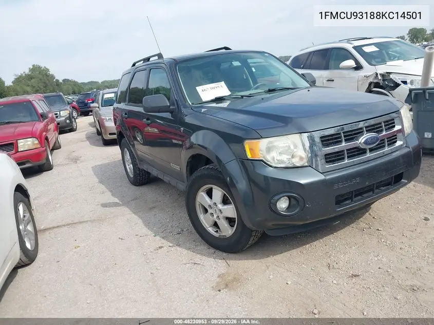 FORD ESCAPE 2008, VIN 1FMCU93188KC14501