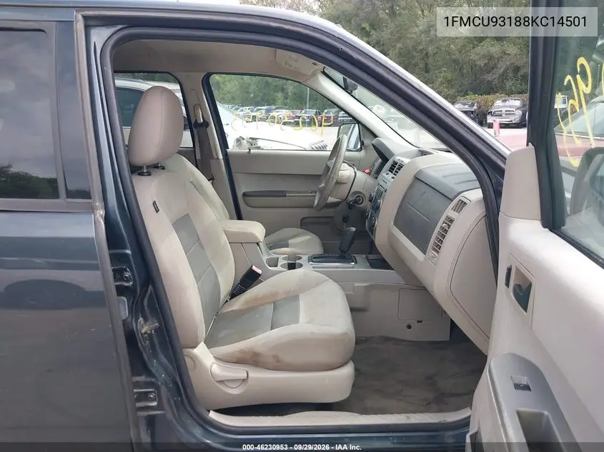 2008 FORD ESCAPE VIN 1FMCU93188KC14501 — фото 5