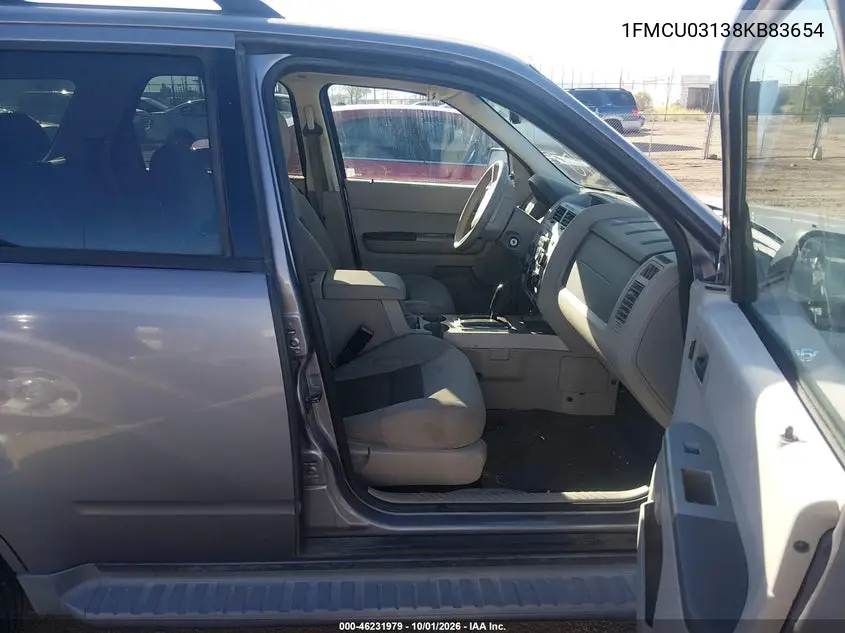 2008 FORD ESCAPE VIN 1FMCU03138KB83654 — фото 5