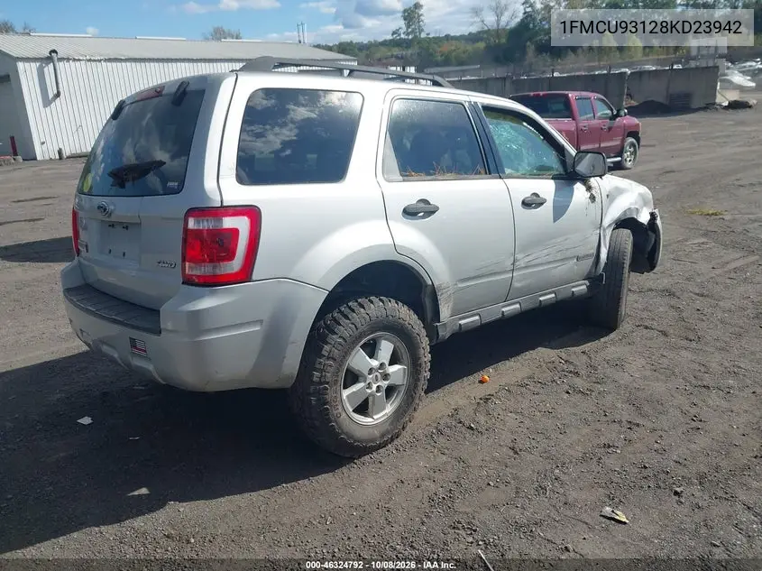 2008 FORD ESCAPE VIN 1FMCU93128KD23942 — фото 4