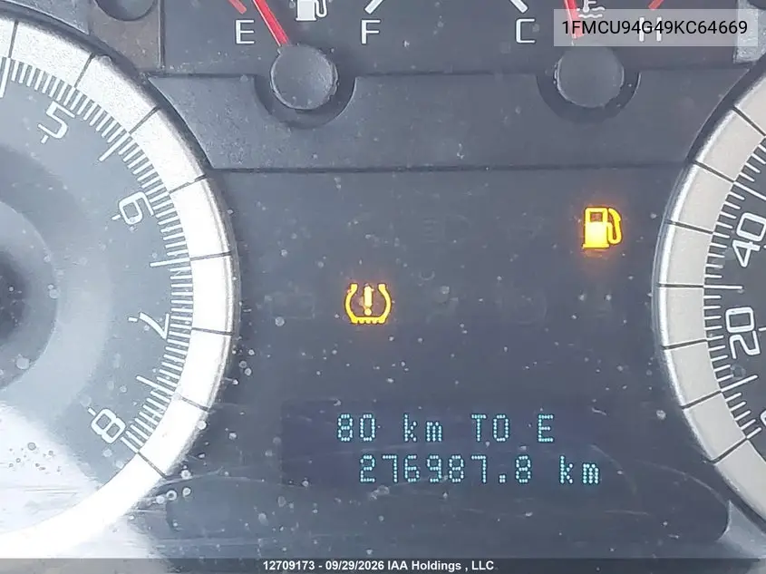 2009 FORD ESCAPE VIN 1FMCU94G49KC64669 — фото 18