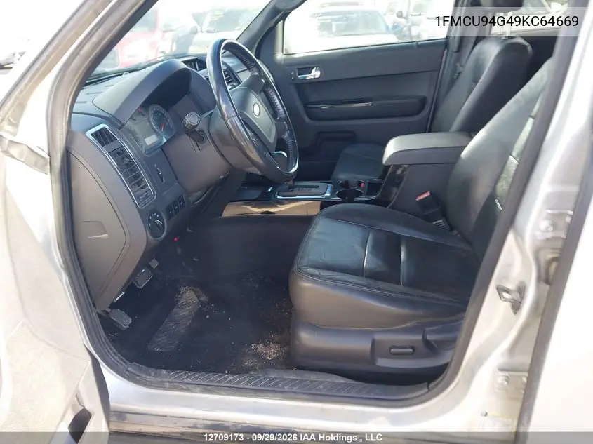 2009 FORD ESCAPE VIN 1FMCU94G49KC64669 — фото 5