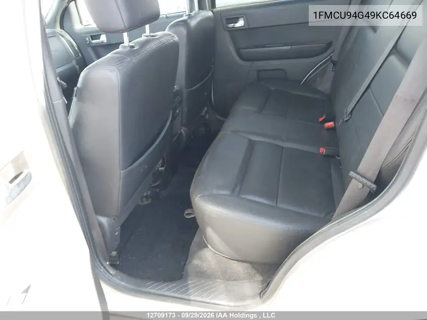 2009 FORD ESCAPE VIN 1FMCU94G49KC64669 — фото 9
