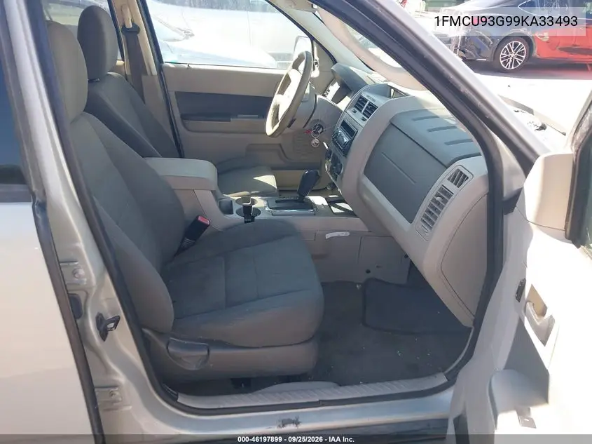2009 FORD ESCAPE VIN 1FMCU93G99KA33493 — фото 5