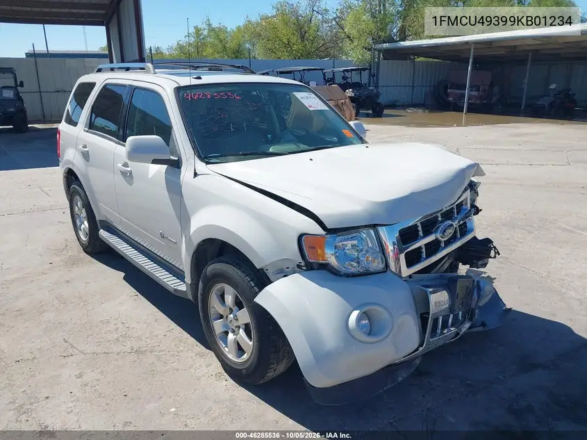 FORD ESCAPE 2009, VIN 1FMCU49399KB01234