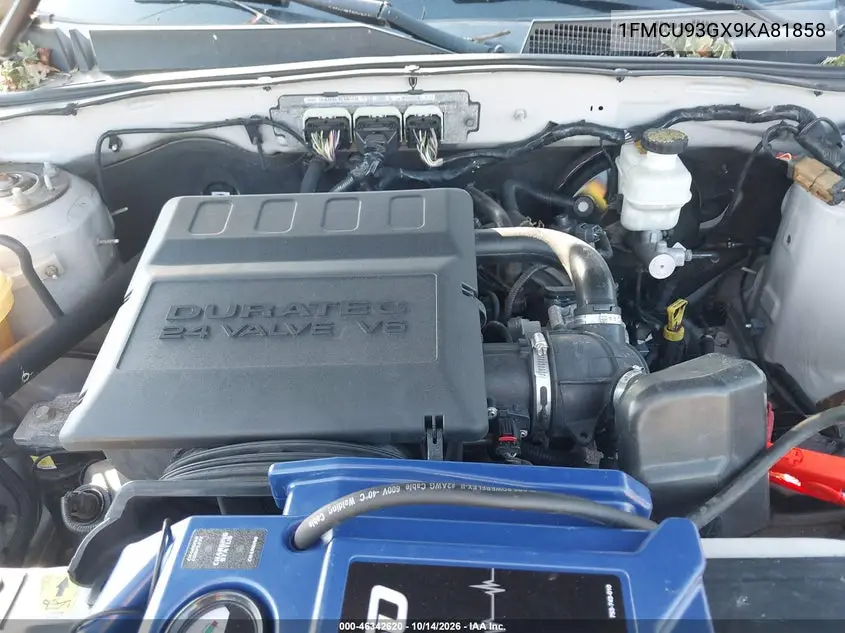 2009 FORD ESCAPE VIN 1FMCU93GX9KA81858 — фото 10