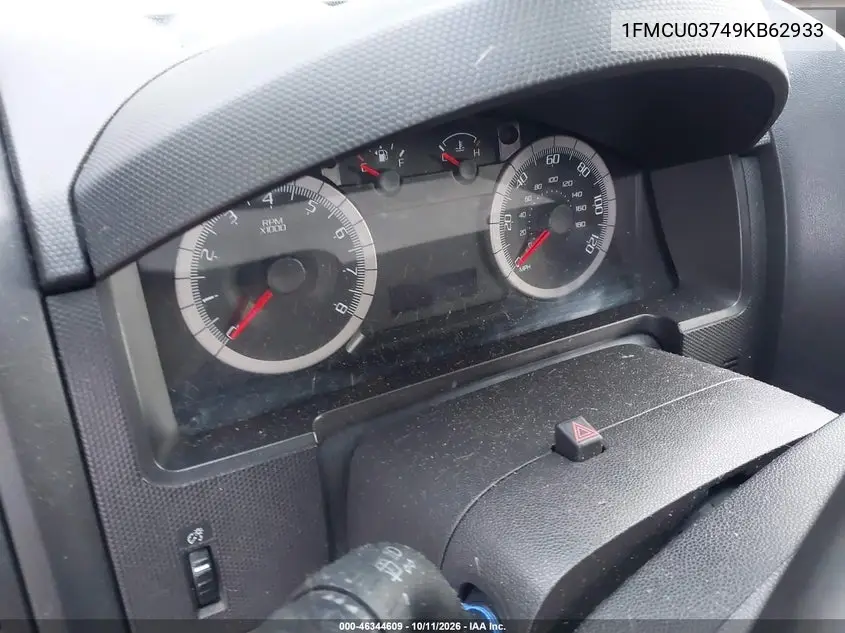2009 FORD ESCAPE VIN 1FMCU03749KB62933 — фото 7