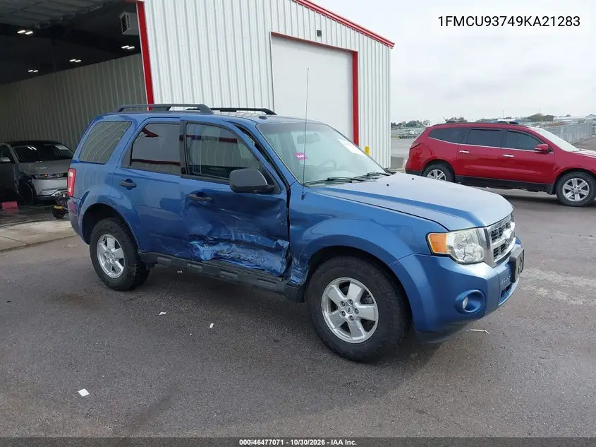 FORD ESCAPE 2009, VIN 1FMCU93749KA21283