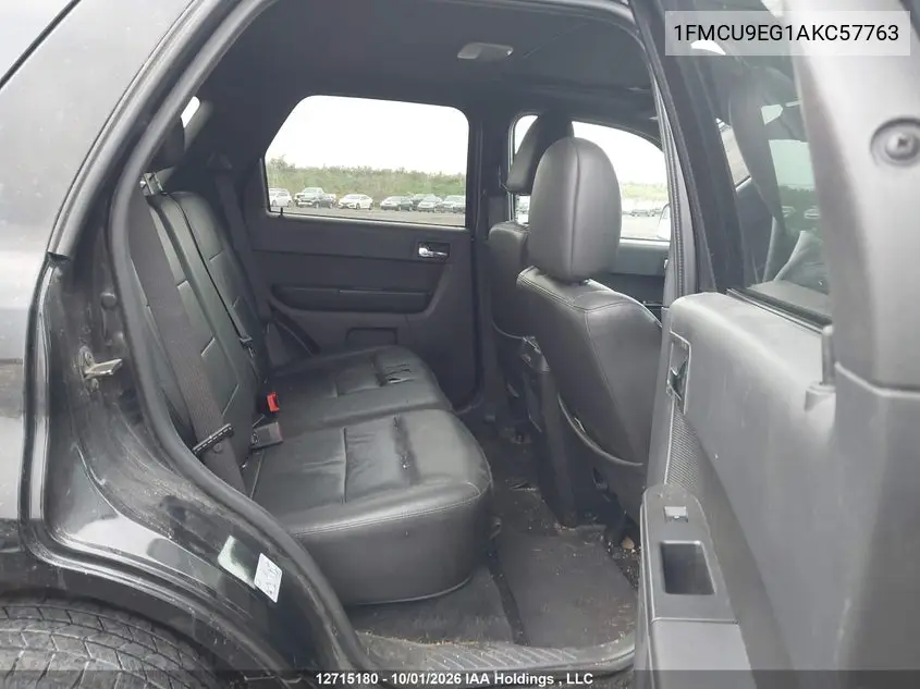 2010 FORD ESCAPE VIN 1FMCU9EG1AKC57763 — фото 8