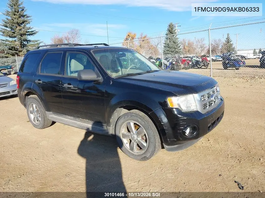 FORD ESCAPE 2010, VIN 1FMCU9DG9AKB06333