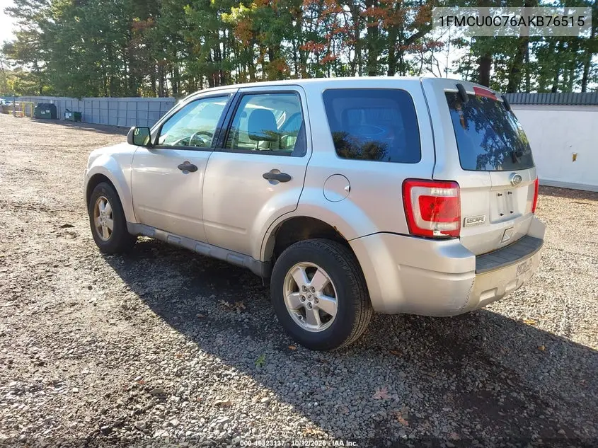 2010 FORD ESCAPE VIN 1FMCU0C76AKB76515 — фото 3