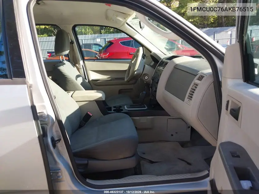 2010 FORD ESCAPE VIN 1FMCU0C76AKB76515 — фото 5