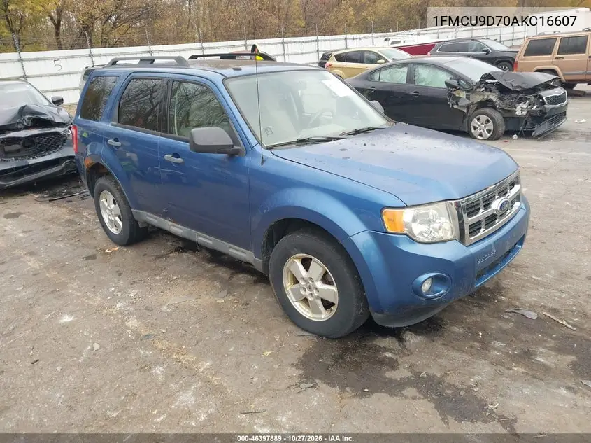 FORD ESCAPE 2010, VIN 1FMCU9D70AKC16607