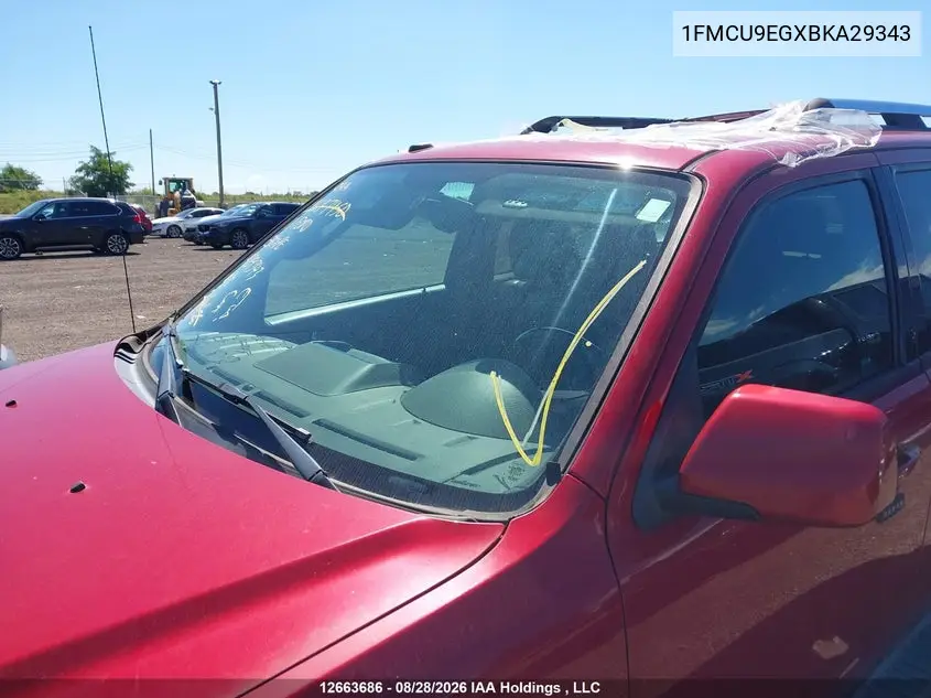 2011 FORD ESCAPE VIN 1FMCU9EGXBKA29343 — фото 17