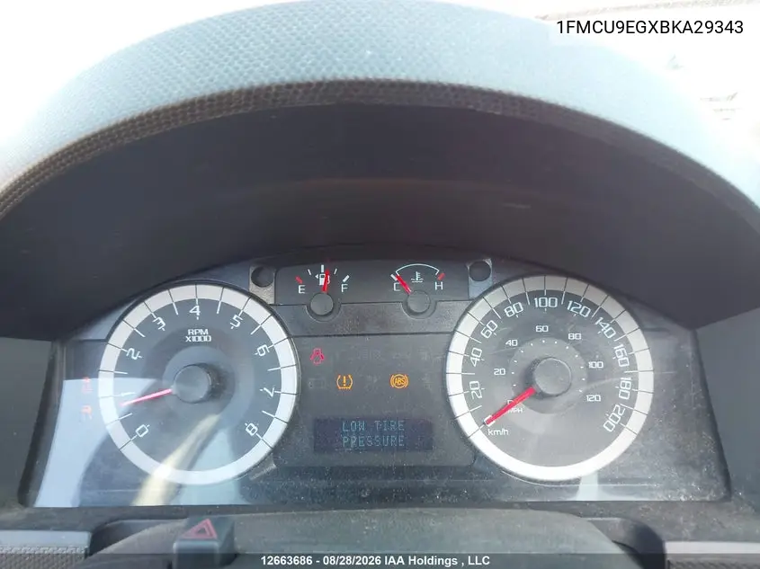 2011 FORD ESCAPE VIN 1FMCU9EGXBKA29343 — фото 7