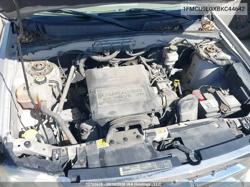 2011 FORD ESCAPE VIN 1FMCU9EGXBKC44642 — фото 9