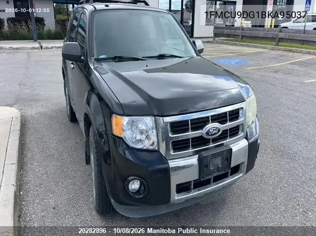 FORD ESCAPE 2011, VIN 1FMCU9DG1BKA95037