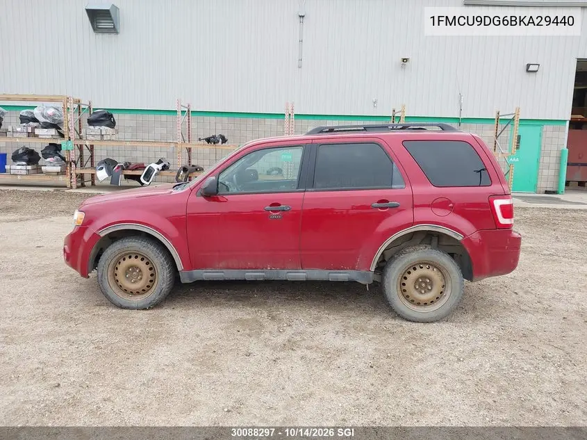 2011 FORD ESCAPE VIN 1FMCU9DG6BKA29440 — фото 14