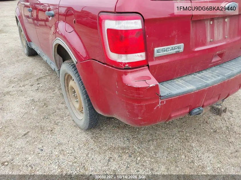 2011 FORD ESCAPE VIN 1FMCU9DG6BKA29440 — фото 18