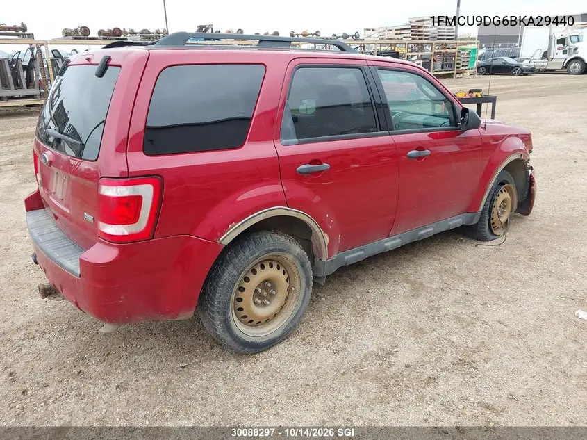 2011 FORD ESCAPE VIN 1FMCU9DG6BKA29440 — фото 4