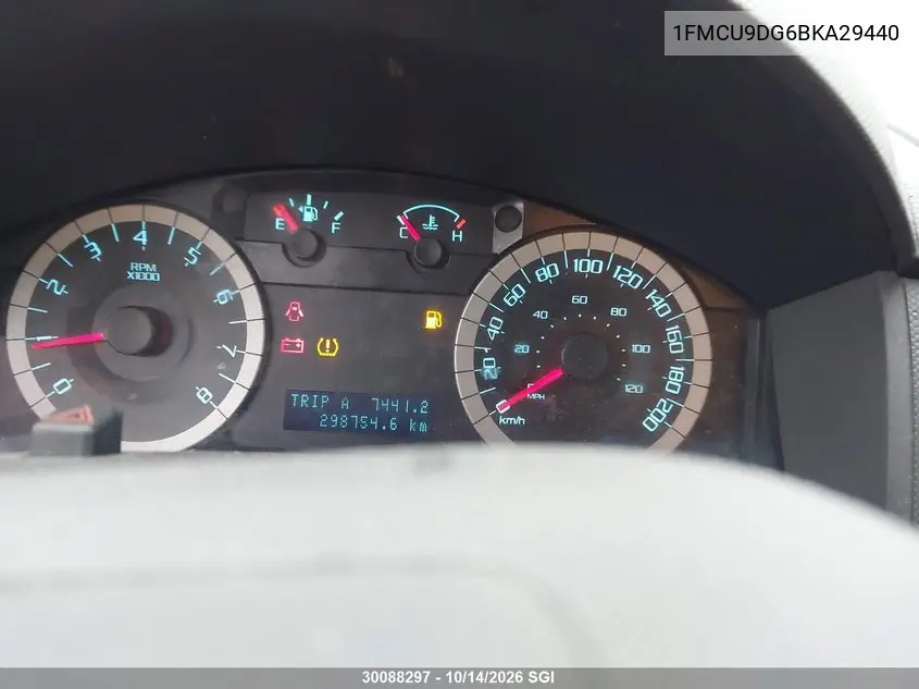 2011 FORD ESCAPE VIN 1FMCU9DG6BKA29440 — фото 7