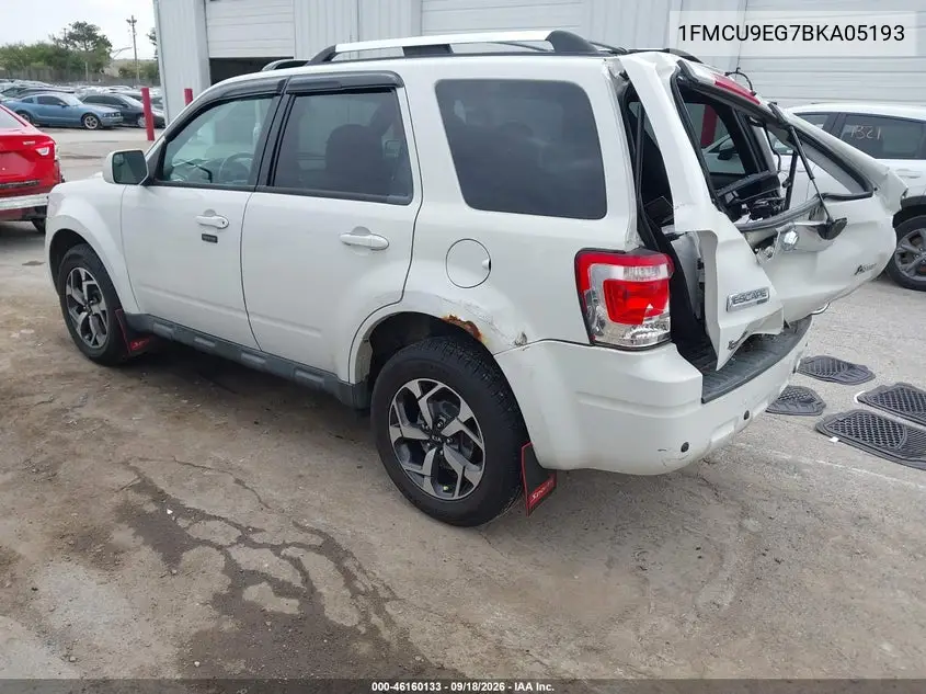 2011 FORD ESCAPE VIN 1FMCU9EG7BKA05193 — фото 3