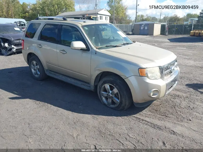 FORD ESCAPE 2011, VIN 1FMCU9EG2BKB09459