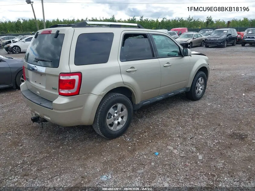 2011 FORD ESCAPE VIN 1FMCU9EG8BKB18196 — фото 4