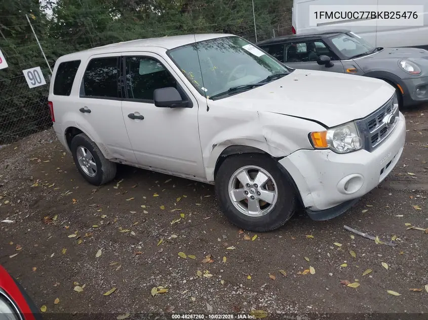 FORD ESCAPE 2011, VIN 1FMCU0C77BKB25476