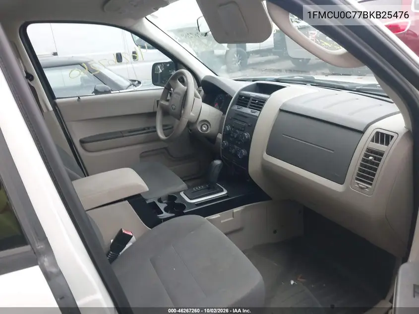 2011 FORD ESCAPE VIN 1FMCU0C77BKB25476 — фото 5