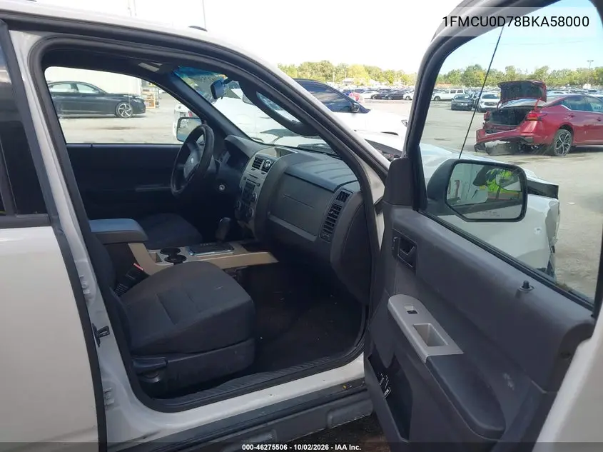 2011 FORD ESCAPE VIN 1FMCU0D78BKA58000 — фото 5