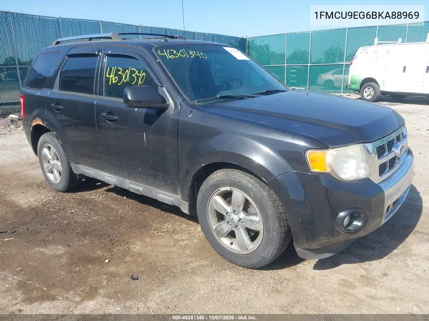 FORD ESCAPE 2011, VIN 1FMCU9EG6BKA88969