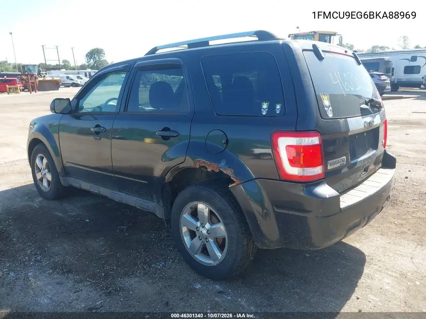 2011 FORD ESCAPE VIN 1FMCU9EG6BKA88969 — фото 3