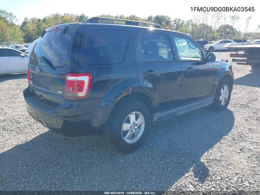 2011 FORD ESCAPE VIN 1FMCU9DG0BKA03545 — фото 4