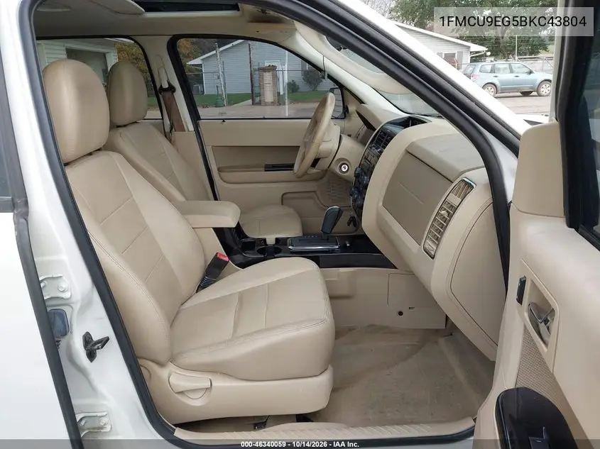 2011 FORD ESCAPE VIN 1FMCU9EG5BKC43804 — фото 5