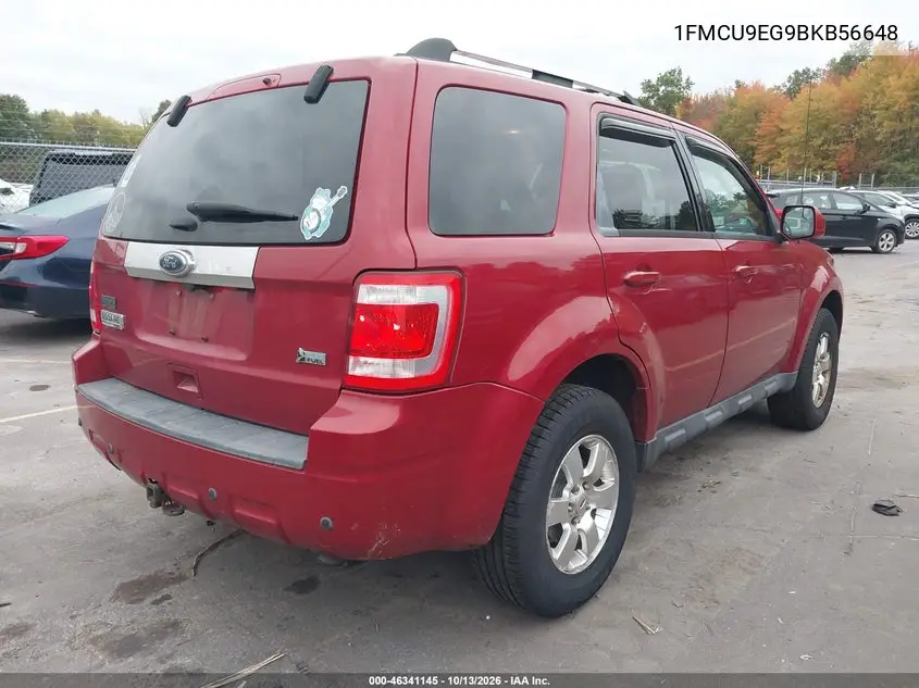 2011 FORD ESCAPE VIN 1FMCU9EG9BKB56648 — фото 4