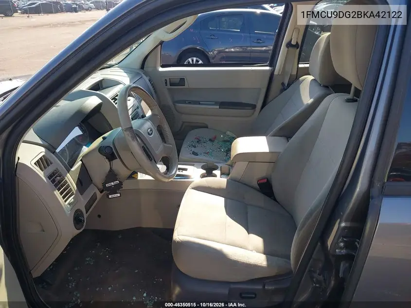 2011 FORD ESCAPE VIN 1FMCU9DG2BKA42122 — фото 5