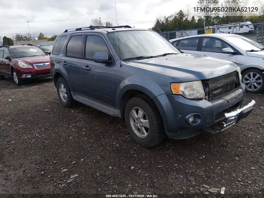 FORD ESCAPE 2011, VIN 1FMCU9EG2BKA52129