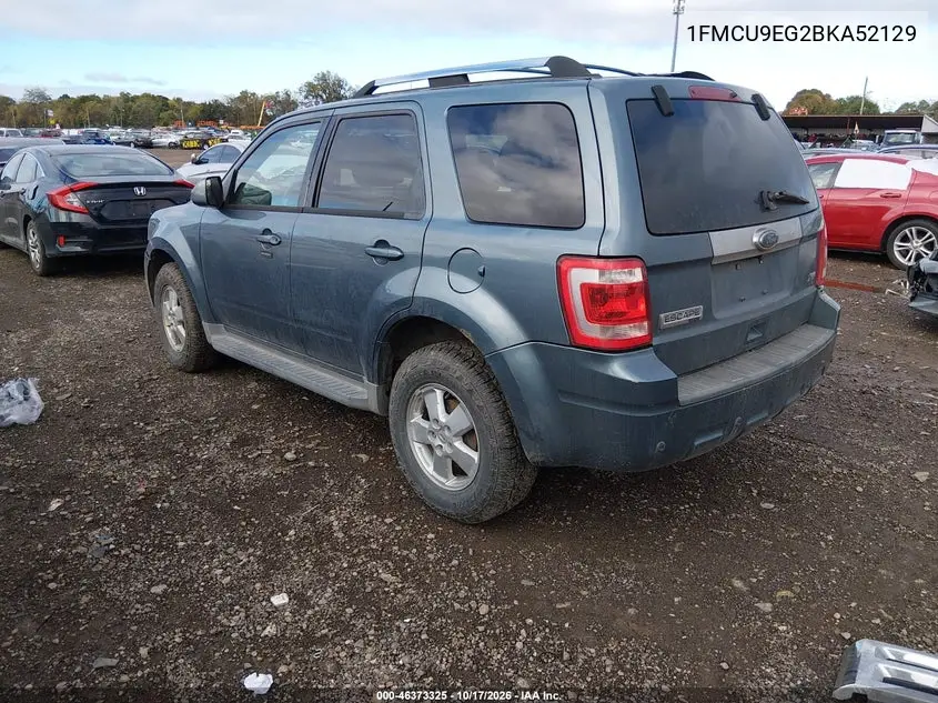 2011 FORD ESCAPE VIN 1FMCU9EG2BKA52129 — фото 3