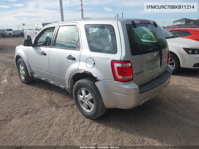 2011 FORD ESCAPE VIN 1FMCU9C70BKB11214 — фото 3