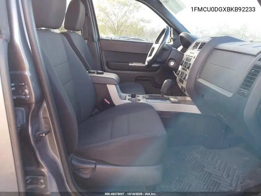 2011 FORD ESCAPE VIN 1FMCU0DGXBKB92233 — фото 5